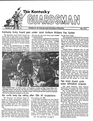 Bluegrass Guard, May 1975